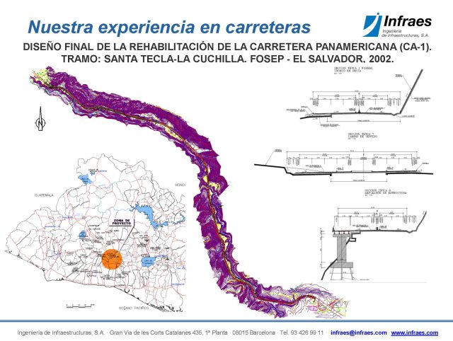 Diseño final de la rehabilitación de la carretera Panamericana (CA-1). Tramo: Santa Tecla-La Cuchilla