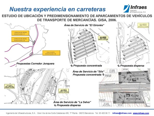 Estudio de ubicación y predimensionamiento de aparcamientos de vehículos de transporte de mercancías