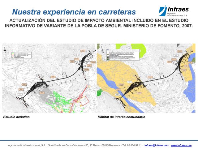 Actualización del Estudio de Impacto Ambiental incluido en el Estudio Informativo de la Variante de la Pobla de Segur
