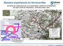 ESTUDIO DE VIABILIDAD DE LA PLATAFORMA LOGÍSTICA INTERMODAL DE SANT GUIM DE FREIXENET