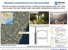 PROYECTO BÁSICO. REHABILITACIÓN Y CONSOLIDACIÓN ESTRUCTURAL DEL TÚNEL  DE LA LÍNEA 2 DE FMB. TRAMO: SANT ROC-GORG