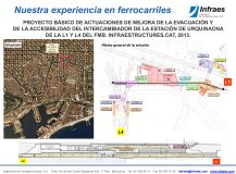 PROYECTO BÁSICO DE ACTUACIONES DE MEJORA DE LA EVACUACIÓN Y  DE LA ACCESIBILIDAD DEL INTERCAMBIADOR DE LA ESTACIÓN DE URQUINAONA  DE LA L1 Y L4 DEL FMB