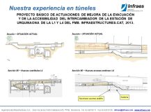 PROYECTO BÁSICO DE ACTUACIONES DE MEJORA DE LA EVACUACIÓN Y DE LA ACCESIBILIDAD DEL INTERCAMBIADOR DE LA ESTACIÓN DE URQUINAONA DE LA L1 Y L4 DEL FMB