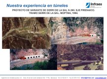 PROYECTO DE VARIANTE DE GERRI DE LA SAL N-260. EJE PIRENAICO.  TRAMO GERRI DE LA SAL
