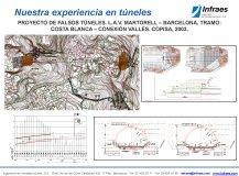 PROYECTO DE FALSOS TÚNELES. L.A.V. MARTORELL – BARCELONA. TRAMO: COSTA BLANCA – CONEXIÓN VALLÈS