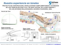 DIRECCIÓN DE OBRA DE LA CONEXIÓN SUBTERRÁNEA ENTRE LA CALLE DE LA UNIÓN  Y LA CARRETERA GENERAL Nº3 EN LA ZONA DEL GRAU DE LA SABATA. 2ª FASE.