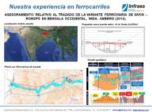 ASESORAMIENTO RELATIVO AL TRAZADO DE LA VARIANTE FERROVIARIA DE SIVOK – RONGPO EN BENGALA OCCIDENTAL, INDIA