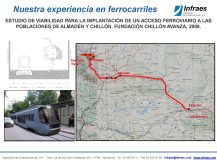 ESTUDIO DE VIABILIDAD PARA LA IMPLANTACIÓN DE UN ACCESO FERROVIARIO A LAS POBLACIONES DE ALMADÉN Y CHILLÓN
