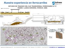 ESTUDIO DE TRAZADO DEL EJE TRANSVERSAL FERROVIARIO E.T.F. TRAMO: LLEIDA-CERVERA