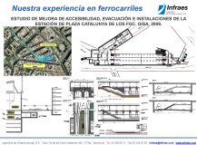 ESTUDIO DE MEJORA DE ACCESIBILIDAD, EVACUACIÓN E INSTALACIONES DE LA ESTACIÓN DE PLAZA CATALUNYA DE LOS FGC