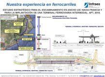 ESTUDIO ESTRATÉGICO PARA EL ENCAMINAMIENTO EN ANCHO UIC HACIA FRANCIA Y PARA LA IMPLANTACIÓN DE UNA TERMINAL FERROVIARIA INTERMODAL