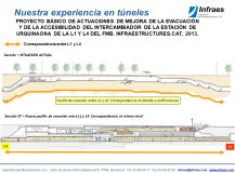 PROYECTO BÁSICO DE ACTUACIONES DE MEJORA DE LA EVACUACIÓN Y DE LA ACCESIBILIDAD DEL INTERCAMBIADOR DE LA ESTACIÓN DE URQUINAONA DE LA L1 Y L4 DEL FMB