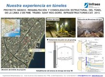 PROYECTO BÁSICO. REHABILITACIÓN Y CONSOLIDACIÓN ESTRUCTURAL DEL TÚNEL  DE LA LÍNEA 2 DE FMB. TRAMO: SANT ROC-GORG