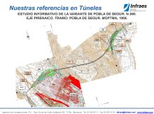 ESTUDIO INFORMATIVO DE LA VARIANTE DE POBLA DE SEGUR. N-260.  EJE PIRENAICO. TRAMO: POBLA DE SEGUR